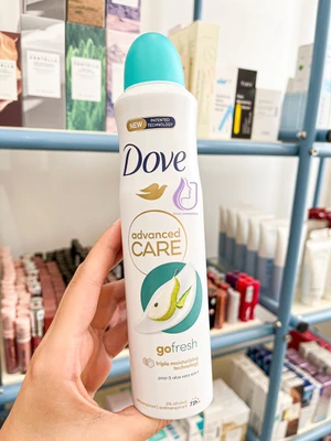اسپری ضد تعریق 72 ساعته داو انگلیسی (UK) مدل go fresh رایحه گلابی و آلوئه ورا حجم 250 میل