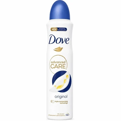 اسپری داو Dove250 میل  اصل با ماندگاری 72ساعته بسیار خوشبو و ملایم ساخت کشور انگلیس مدل اورجینال