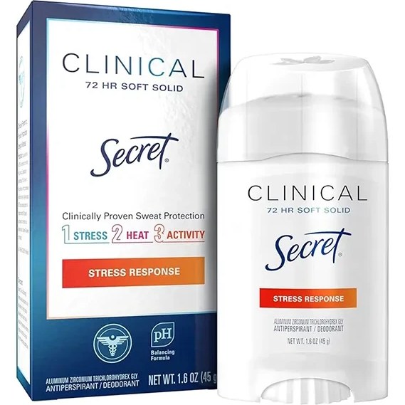استیک ضد تعریق Secret سری Clinical مدل Stress Response وزن 45 گرم